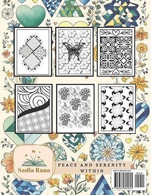 Mindful Coloring Patterns coloring book for adults and teens